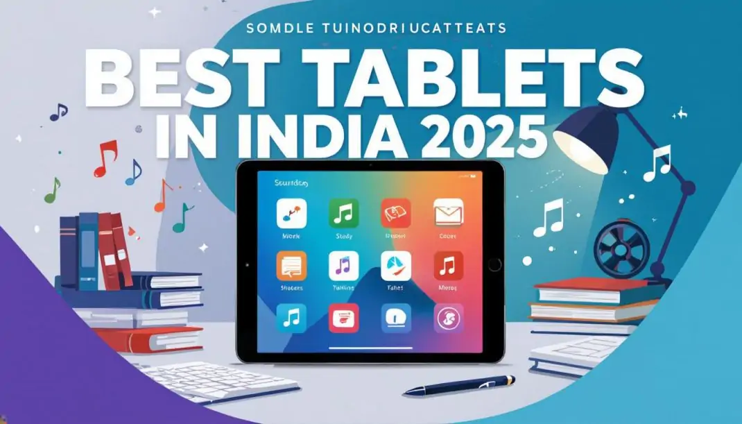 Best Tablets in India 2025 for Work, Study & Entertainment
