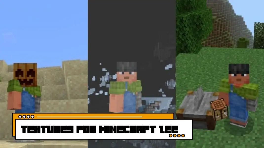 Textures for Minecraft PE 1.22 and 1.23