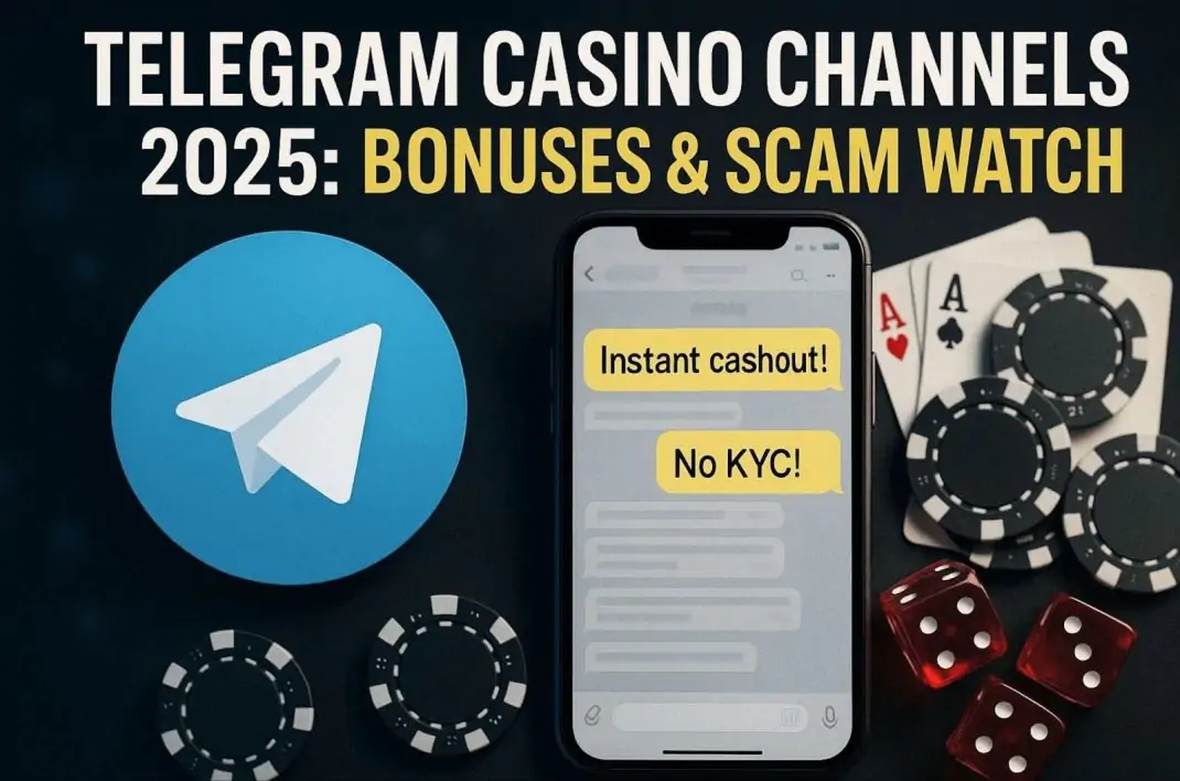 Telegram Casino Channels 2025: Bonuses & Scam Watch