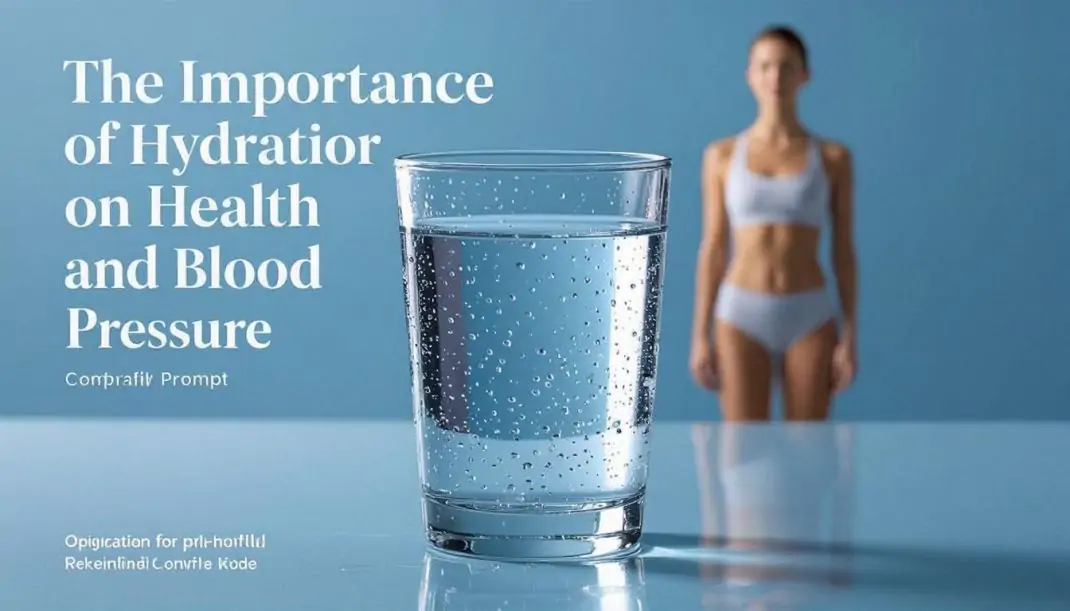 The Importance Of Hydration On Health and Blood Pressure