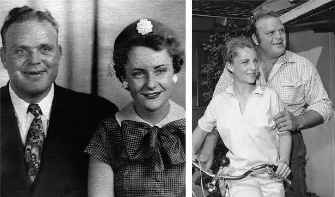 Pictures of Dolphia Blocker and Dan Blocker