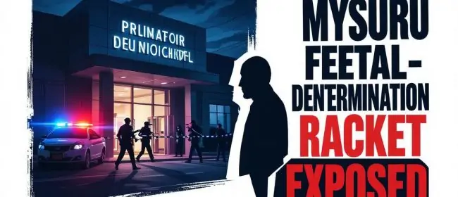 Mysuru Fetal Sex-Determination Racket: Private Hospital Owner Exposed in Shocking Raid