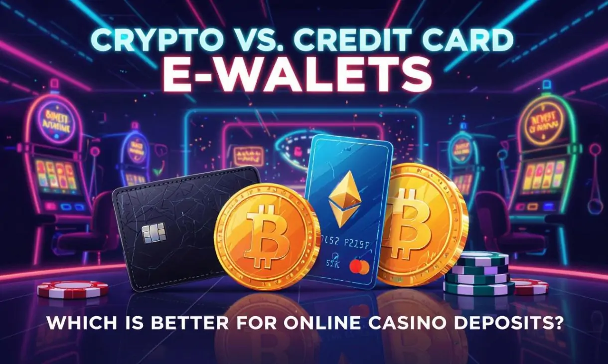 Crypto vs. Credit Card vs. E-Wallets: Which Is Better for Online Casino Deposits?