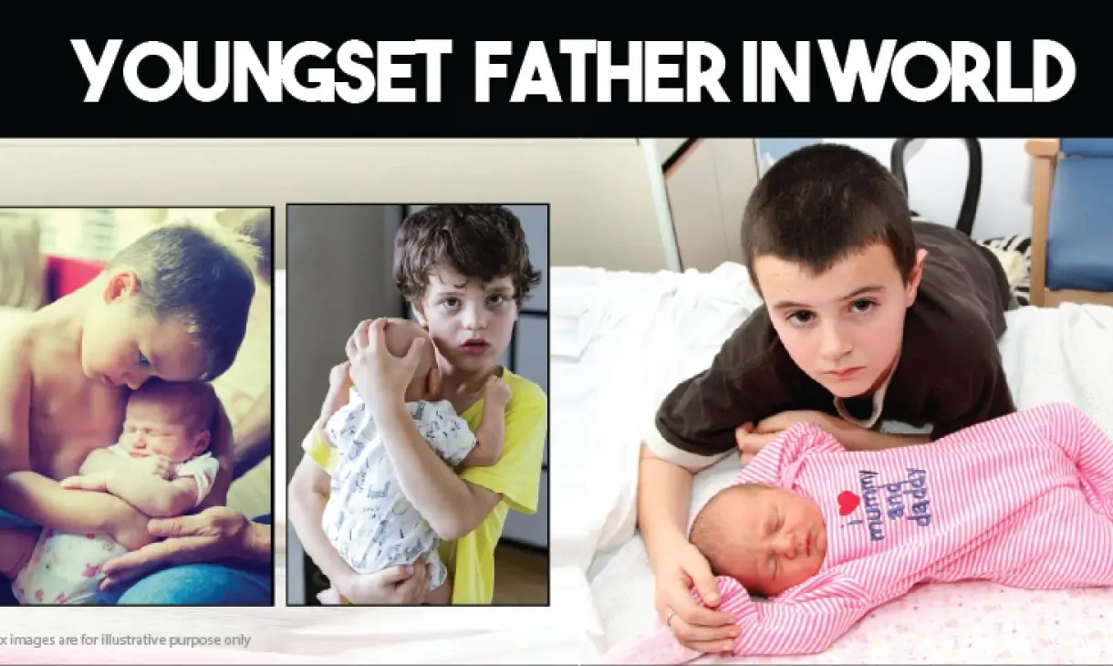 Top 10 Most Youngest Fathers in the World Who Became Famous Later On