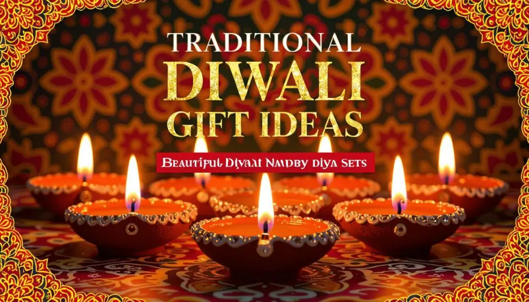 Traditional Diwali Gift Ideas Featuring Beautiful Diwali Diya Sets
