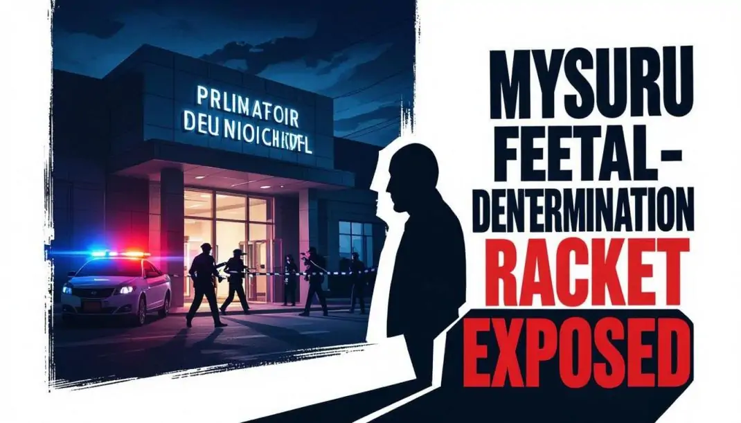 Mysuru Fetal Sex-Determination Racket: Private Hospital Owner Exposed in Shocking Raid