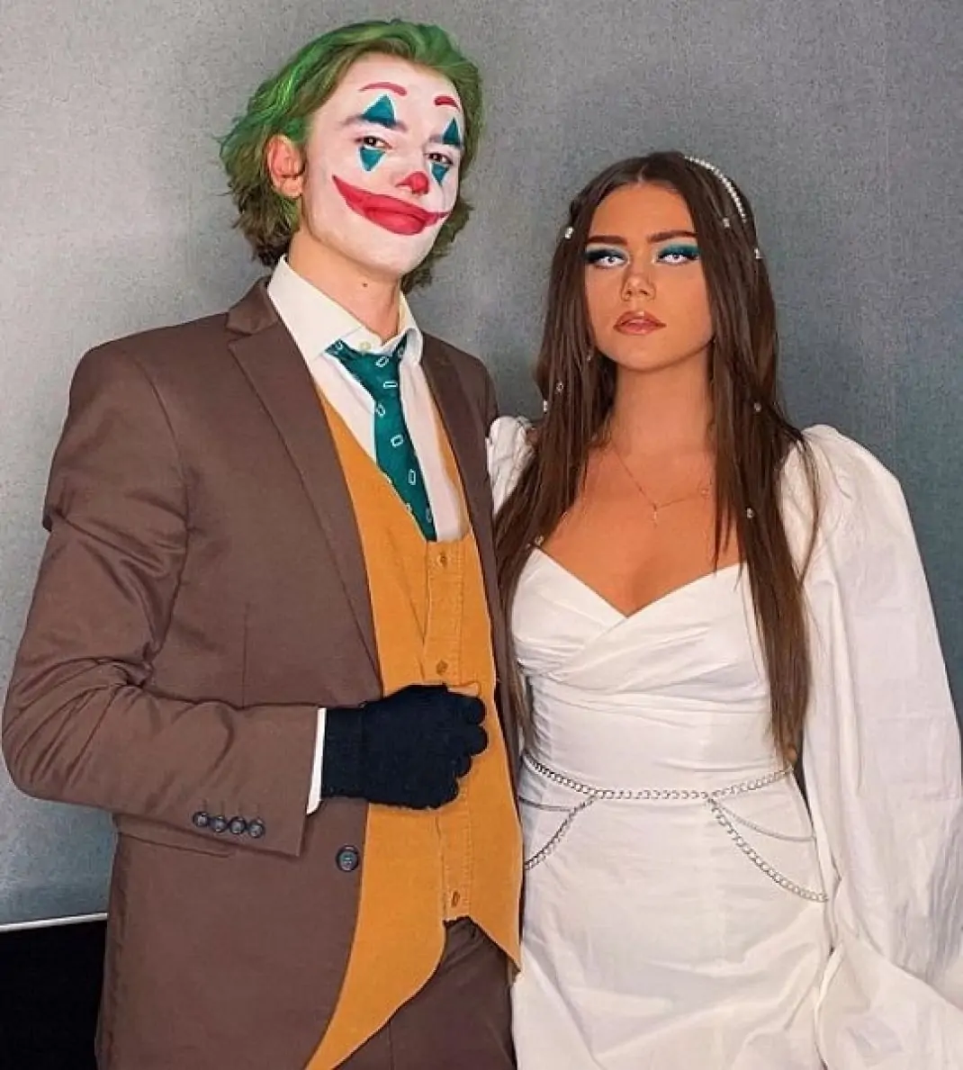 Flossie Clegg with her Boyfriend