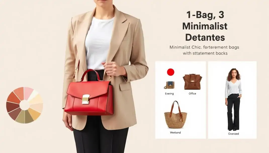 How to Incorporate Statement Bags Into Minimal Outfits