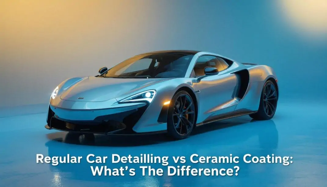 Regular Car Detailing vs Ceramic Coating: What’s the Difference?