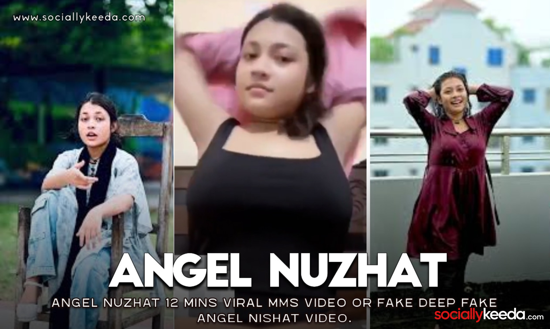 Angel Nuzhat 12 Mins Viral MMS Video