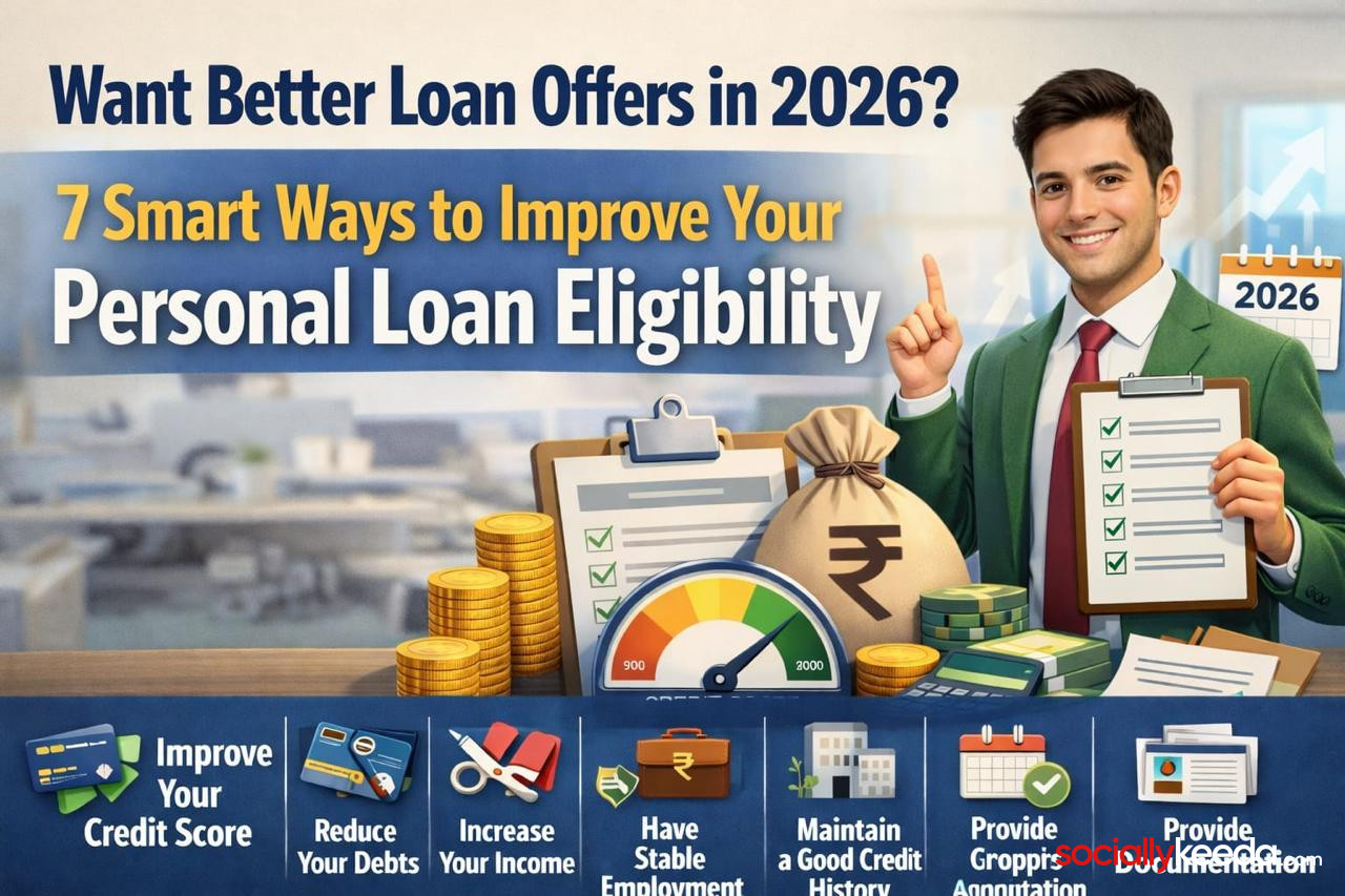 Want Better Loan Offers in 2026? 7 Smart Ways to Improve Your Personal Loan Eligibility