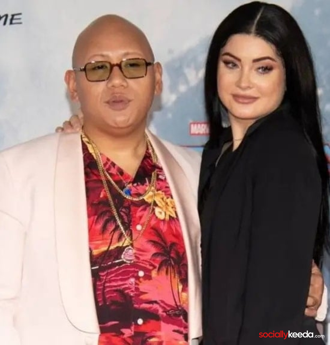Jacob Batalon with his Girlfriend
