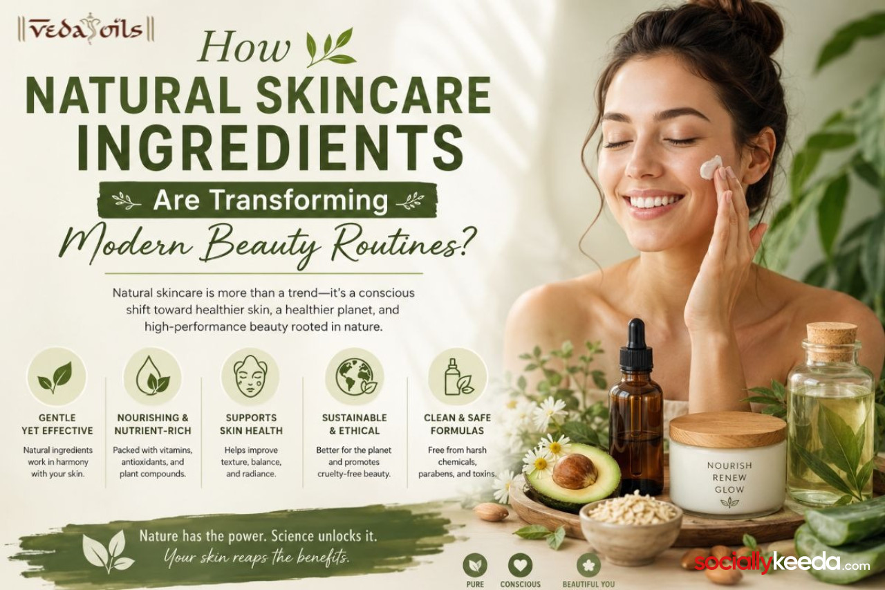 How Natural Skincare Ingredients Are Transforming Modern Beauty Routines?