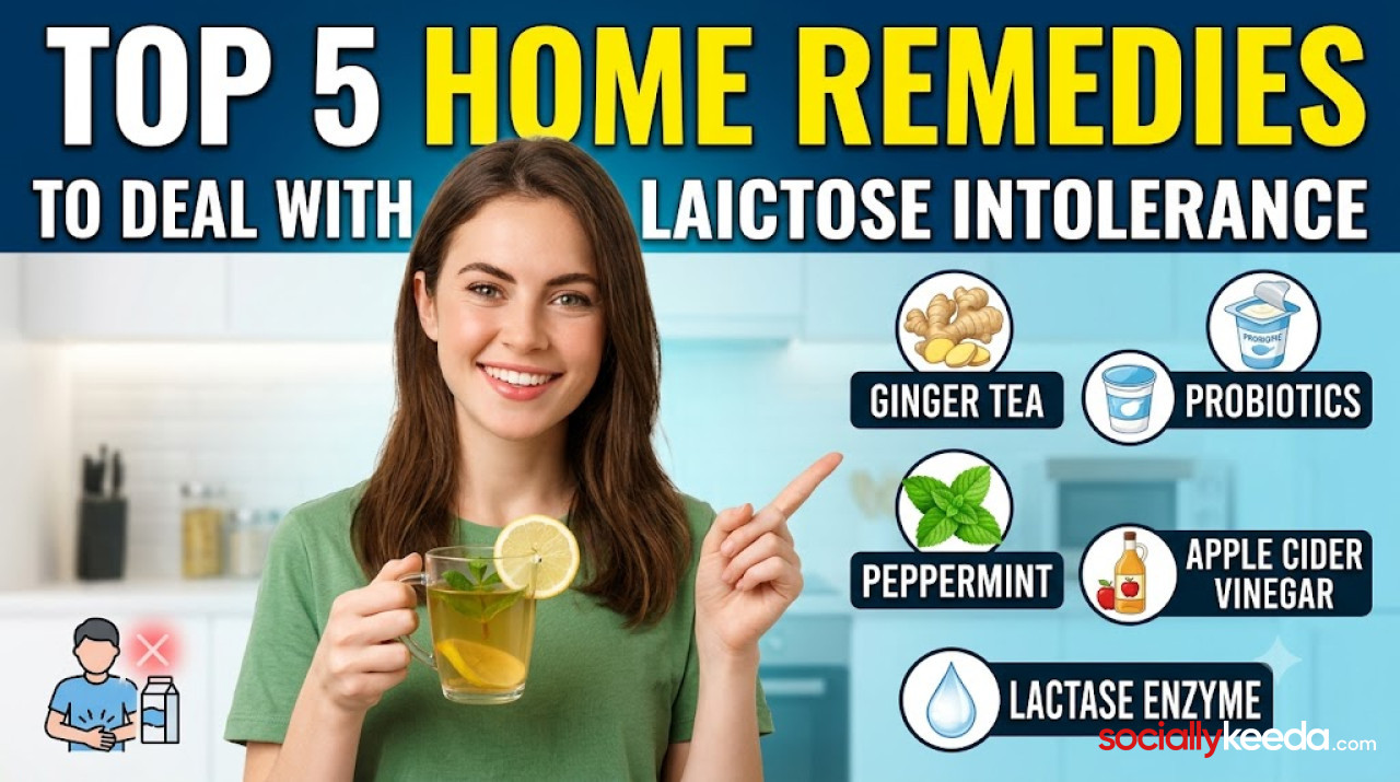 Top 5 Home Remedies To Deal With Lactose Intolerance