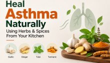 Heal Asthma Naturally Using Herbs & Spices From Your Kitchen