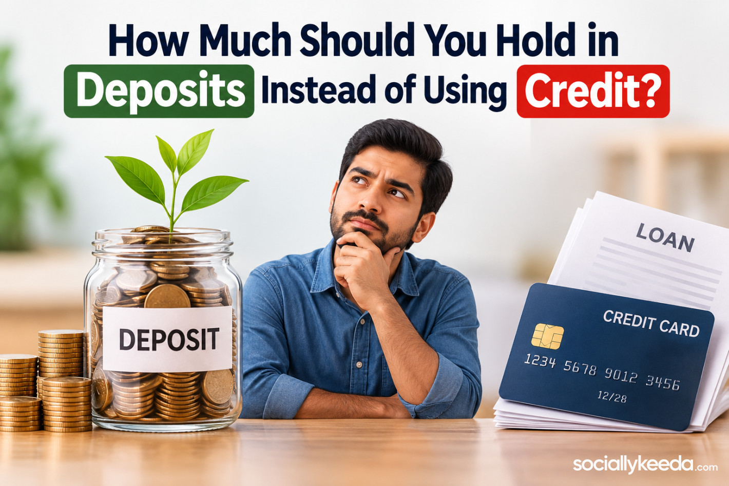 how much to keep in deposits