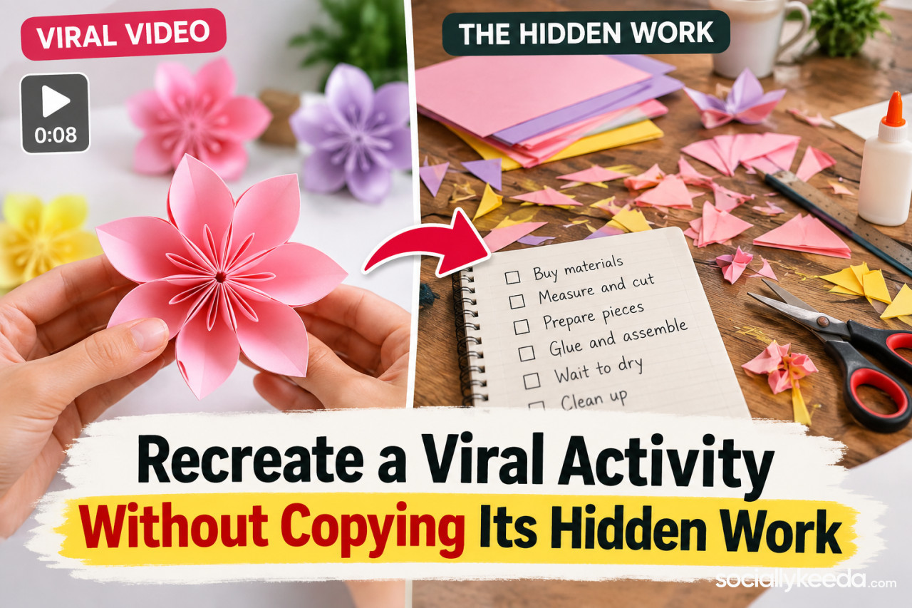 Recreate a Viral Activity Without Copying Its Hidden Work