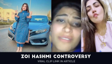 TikToker Zoi Hashmi Controversy of Leaked Video