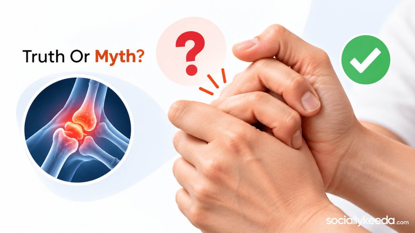Truth Or Myth: Cracking Knuckles Can Cause Arthritis!