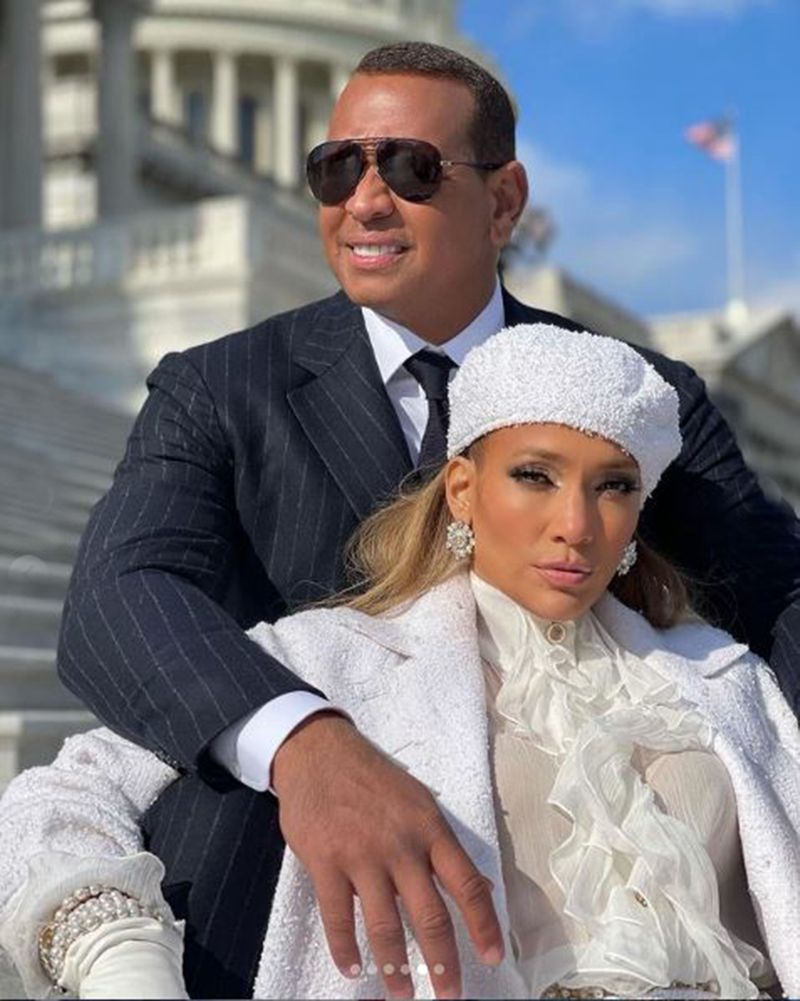 Alex Rodriguez and Jennifer Lopez