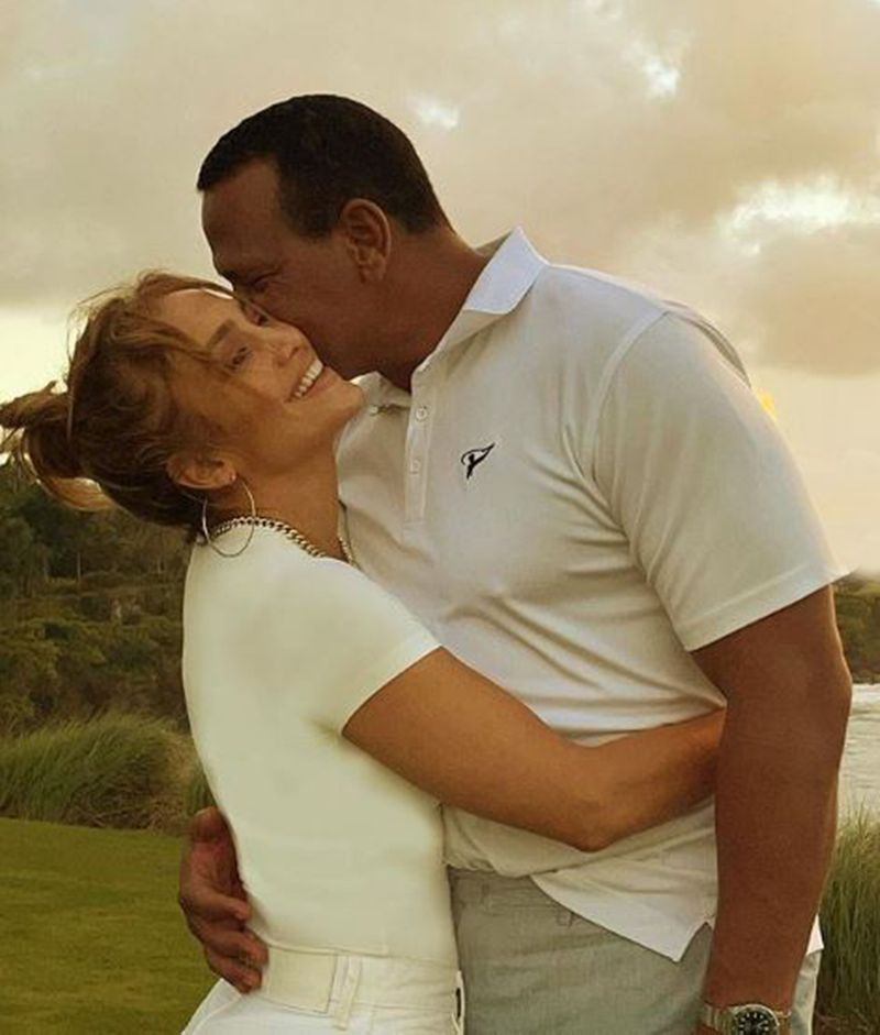 Jennifer Lopez and Alex Rodriguez