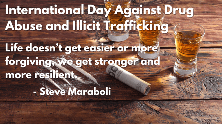 Theme, Quotes, Poster, Images, and Messages for International Anti Drug Day
