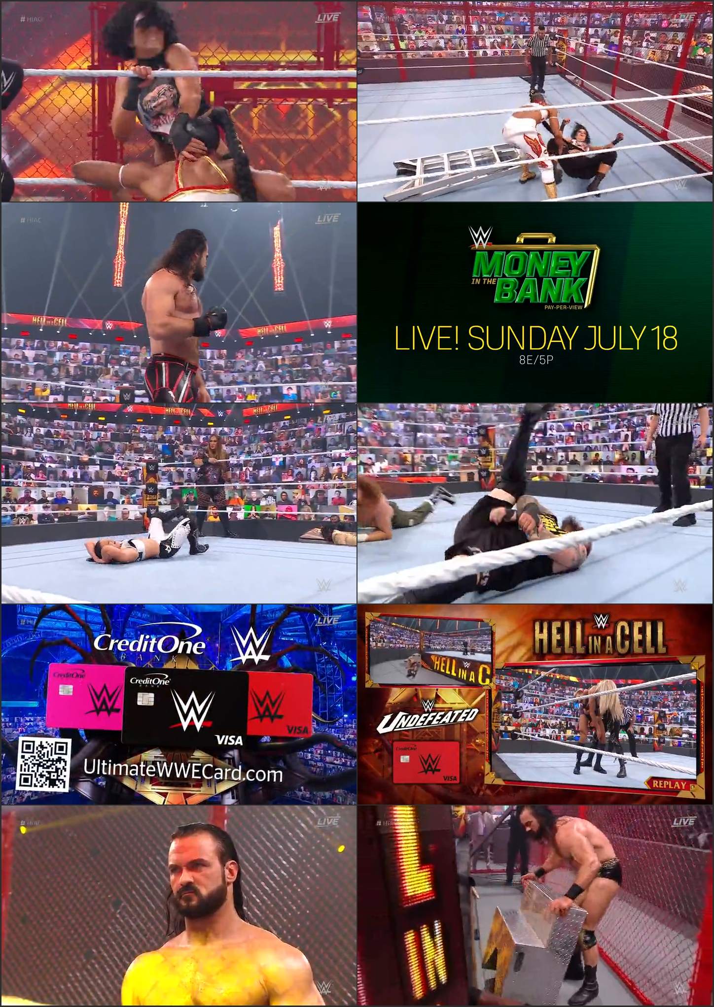 WWE Hell In A Cell 2021 PPV WEBRip 720p & 480p x264 | Full Show