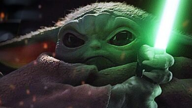 The Mandalorian Grogu Lightsaber Fan Made - scoaillykeeda.com