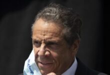 Virus Outbreak Nursing June 15 2020 File Photo York Gov Andrew Cuomo Removes Mask He Holds E1601406996906 640X335 - Scoaillykeeda.com