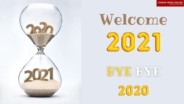 Goodbye 2020 Welcome 2021 Wishes