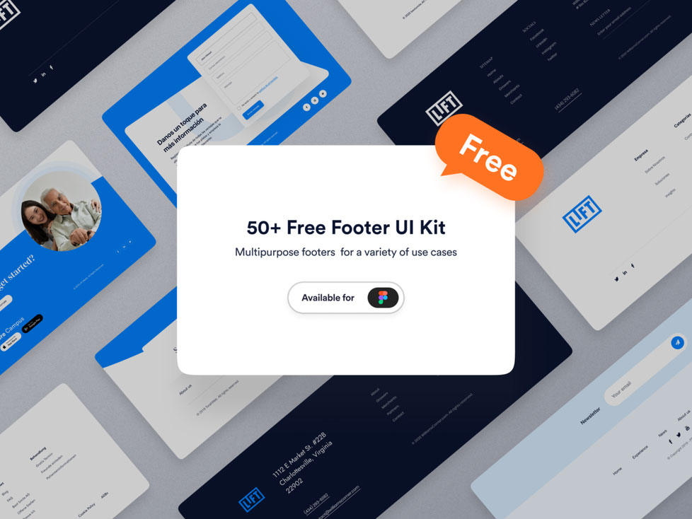 50 Free Footers Templates for Figma - sociallykeeda 50 Free Footers Templates For Figma - Scoaillykeeda.com