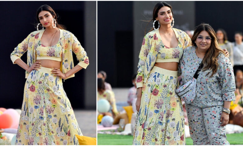 Athiya Shetty Turns Showstopper for Payal Singhal's 'Kismet' Collection at FDCI X Lakme Fashion Week 2021 | Socially Keeda
