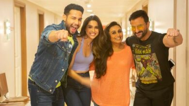Siddhant Chaturvedi Sharvari Rani Mukerji And Saif Ali Khan The Cast Of Bunty Aur Babli 2 17868D62754 Medium - Scoaillykeeda.com