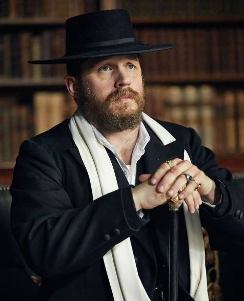 Tom Hardy as Alfie Solomons