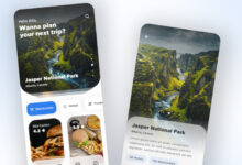 Travel App Template For Figma - Scoaillykeeda.com