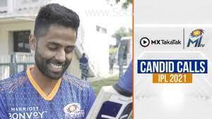Mi Candid Calls With Surya सूर्या के बैट्स पे चर्चा Ipl 2021 - Scoaillykeeda.com