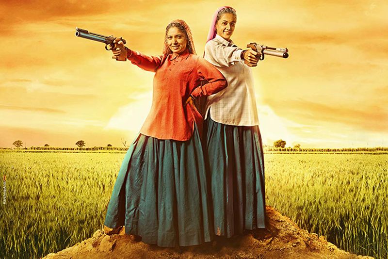 Taapsee Pannu and Bhumi Pednekar in Saand Ki Aankh 1-1569405369437