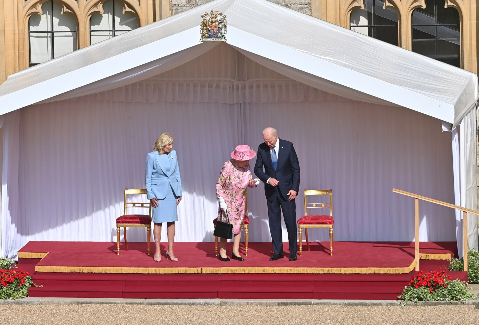 The three appeared relaxed in each other's company after a meeting earlier this week