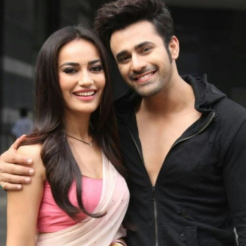 Surbhi Jyoti with Pearl V Puri