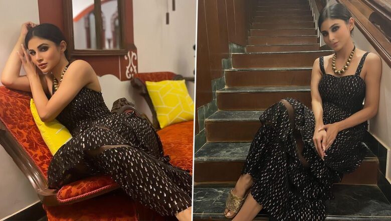 07 7 784x441 Mouni Roy Looks Gorgeous as She Poses in a Beautiful Black Dress but It’s the Caption That Will Inspire You! (View Pics)