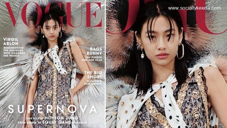 20 Image - sociallykeeda Squid Game’s Jung Ho-Yeon Becomes The First Asian Model To Appear On Cover Of Vogue Magazine