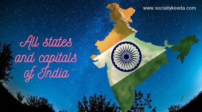 All states and capitals of India 1 - scoailly keeda