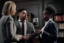 Businesspeople Talking