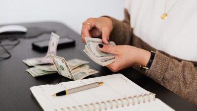 Person Counting Cash Money