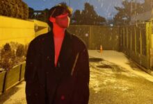 Bts' V Aka Kim Taehyung Is Enjoying The Twilight Snowfall, Shares Pic In Long Black Coat (View Pic)